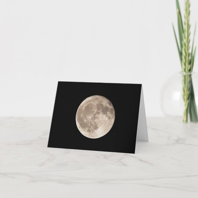 Vollmond Karte (Vorderseite)
