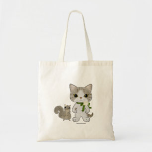 Vollmond-Katze Tragetasche