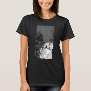Vollmond Krow Gloomy Forest Kostüm Phantastisch Ha T-Shirt