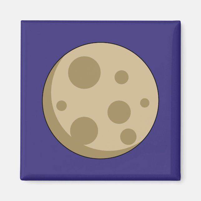 Vollmond Magnet (Vorne)
