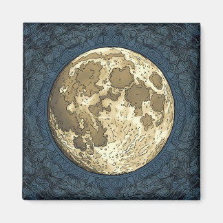 Vollmond Magnet