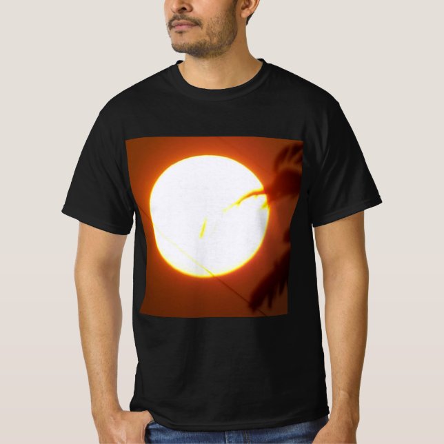 Vollmond-Männer-Wert T-Shirt (Vorderseite)
