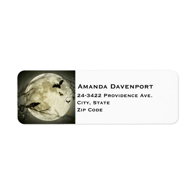 Vollmond mit Fledermäusen und einer Keule (Vorne)