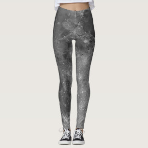 Vollmond Mondoberfläche Leggings
