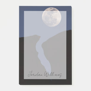 Vollmond   Monumental, Arizona Post-it Klebezettel