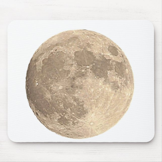 Vollmond Mousepad (Vorne)