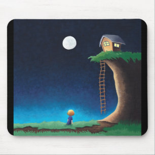 Vollmond Night Sky Mouse Pad Mousepad