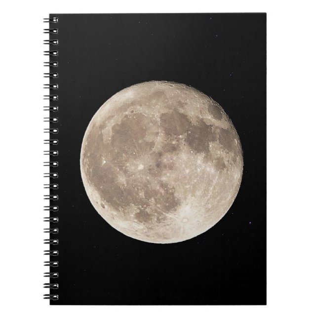 Vollmond Notizblock (Vorderseite)