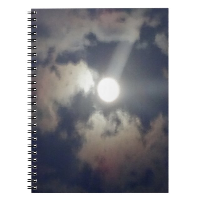 Vollmond Notizblock (Vorderseite)