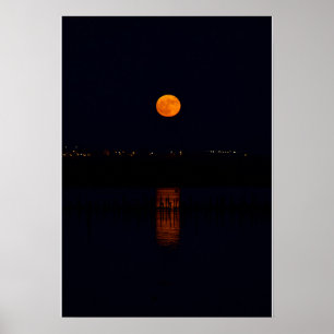 Vollmond-Party Poster