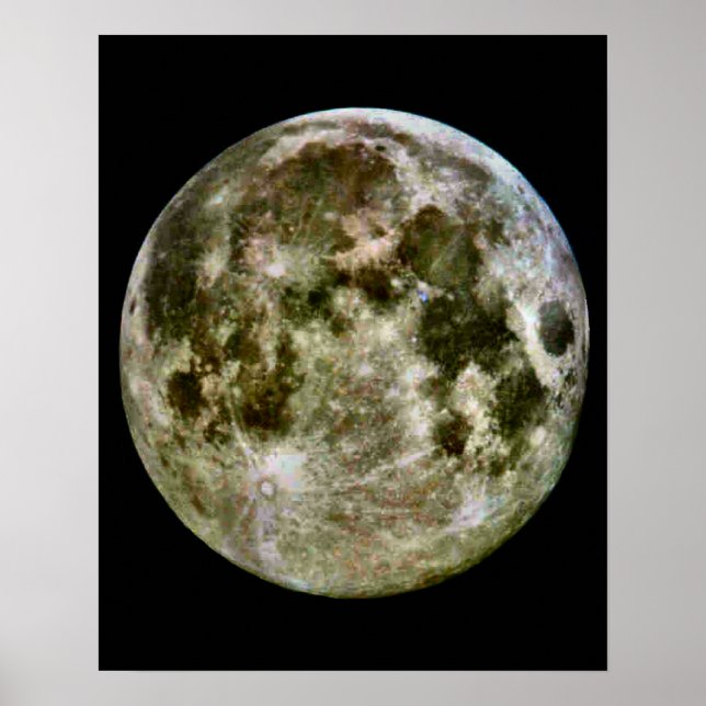 Vollmond Poster (Vorne)