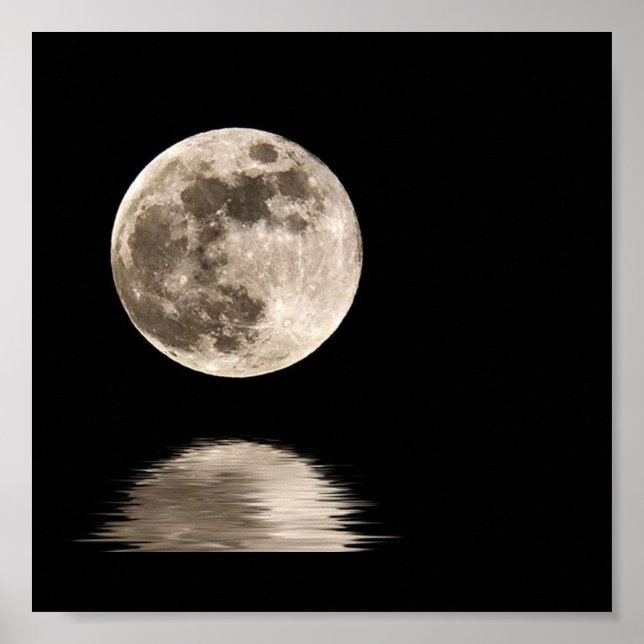 Vollmond Poster (Vorne)