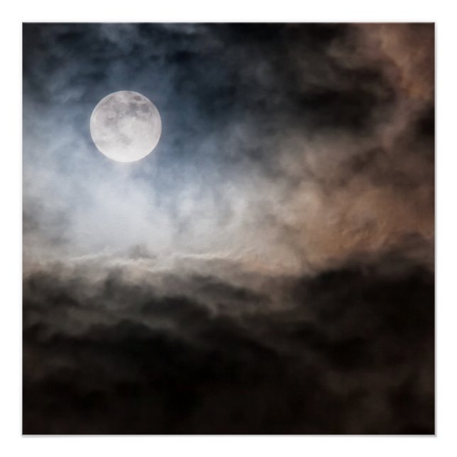 Vollmond Poster (Vorderseite)