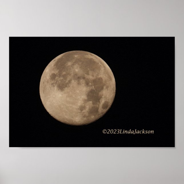 Vollmond Poster (Vorne)