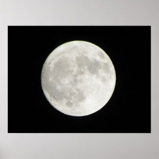 Vollmond-Poster Poster