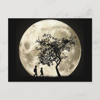 Vollmond Postkarte