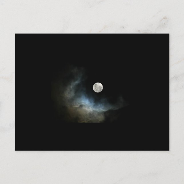 Vollmond Postkarte (Vorderseite)