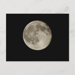 Vollmond Postkarte