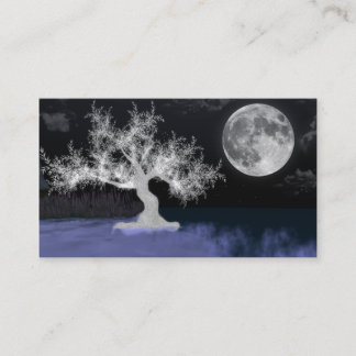 Vollmond-Pracht-Visitenkarten, 100 Satz Visitenkarte