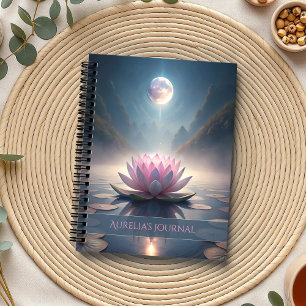 Vollmond Reflektion - Mondhexe spirituell Notizbuch