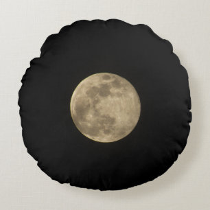 Vollmond Rundes Kissen