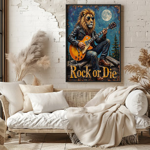 Vollmond-Shred: Löwenzauber Poster