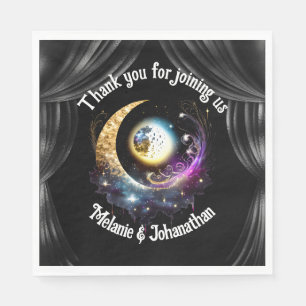 Vollmond Sternenhimmel Himmelskel Vorhänge Serviette