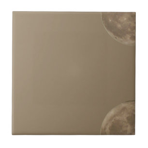 Vollmond Tiles Cool Moon Keramik Tiles Moon Deco Fliese