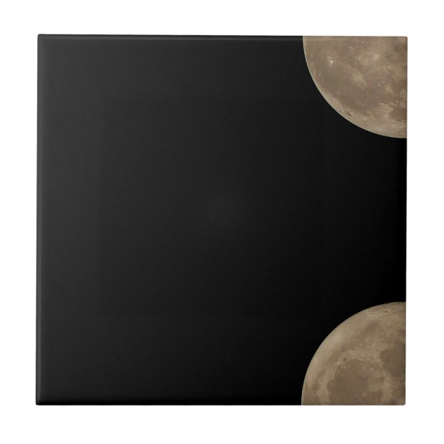 Vollmond Tiles Cool Moon Keramik Tiles Moon Deco Fliese (Vorderseite)