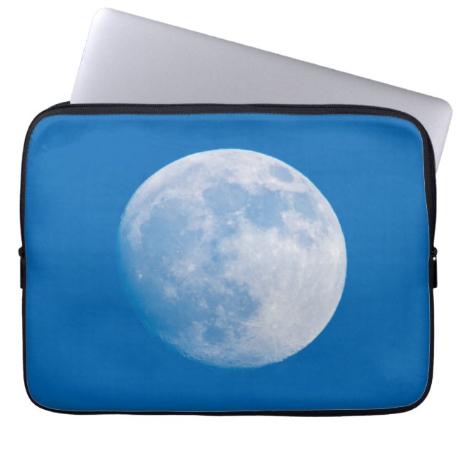 Vollmond über der Stadt Montreal Laptopschutzhülle (Vorderseite)