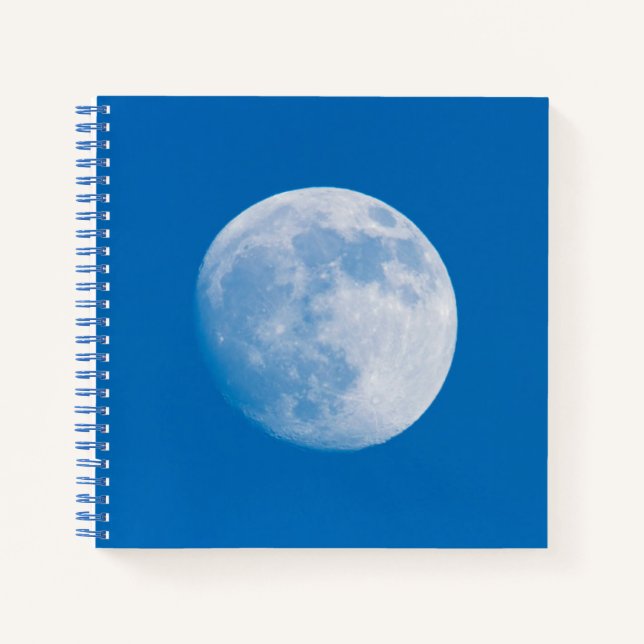 Vollmond über der Stadt Montreal Notizbuch (Vorderseite)