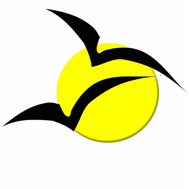 Vollmond- und Flechtfotoskulptur Freistehende Fotoskulptur (Vorne)