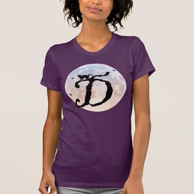 Vollmond- und Kat-D-T - Shirt (Vorderseite)