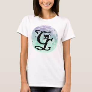 Vollmond und Kat G Initial Monogram T - Shirt