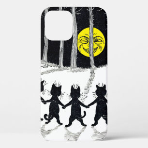 Vollmond und Katzen, Louis Wain Case-Mate iPhone Hülle