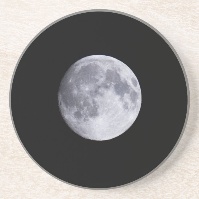 Vollmond Untersetzer (Vorne)