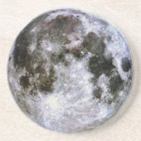 Vollmond-Untersetzer
