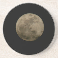 Vollmond-Untersetzer