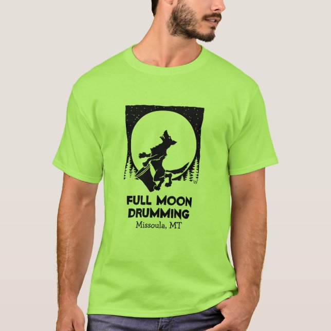 Vollmond v.3 T-Shirt (Vorderseite)