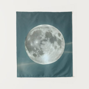 Vollmond Wandteppich