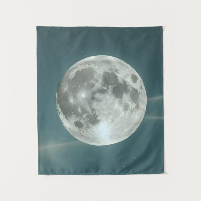 Vollmond Wandteppich (Vorderseite)