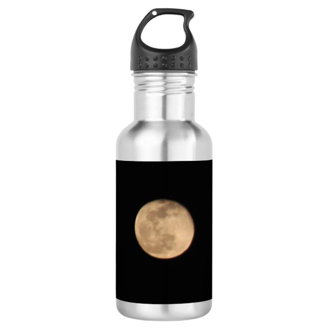 Vollmond Wasserflasche (Vorderseite)
