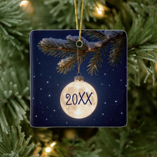 Vollmond Weihnachtsschmuck (Baum)