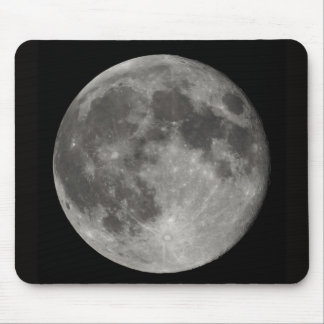 Vollmondansicht von der Erde Mousepad