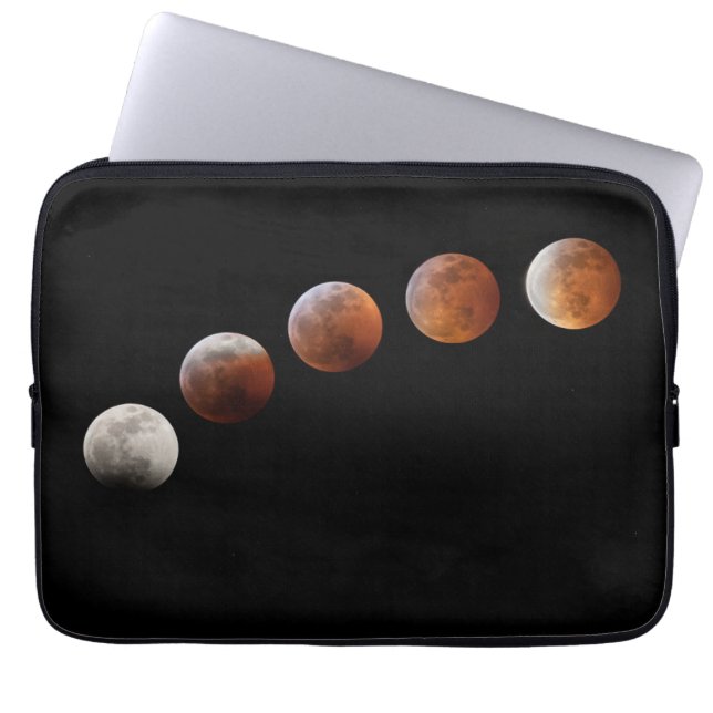 Vollmondphasen Lunar-Eclipse | Colorado Laptopschutzhülle (Vorderseite)