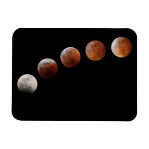 Vollmondphasen Lunar-Eclipse Colorado Magnet