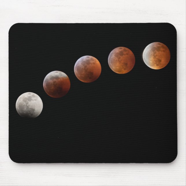 Vollmondphasen Lunar-Eclipse | Colorado Mousepad (Vorne)