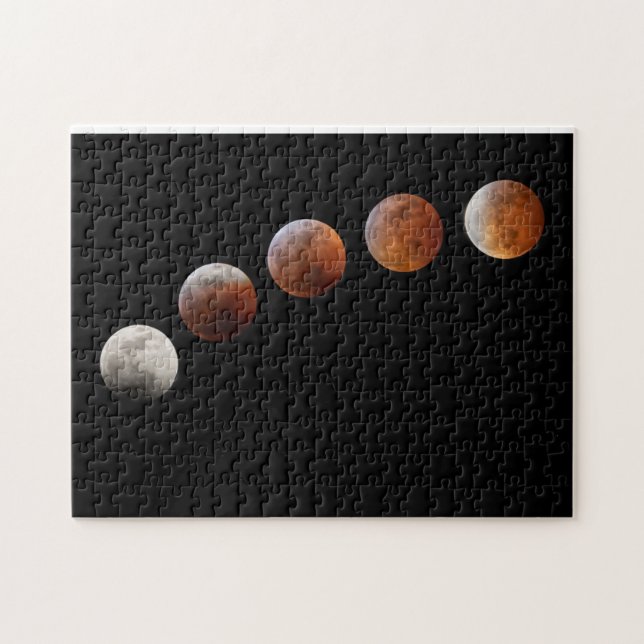 Vollmondphasen Lunar-Eclipse | Colorado Puzzle (Horizontal)