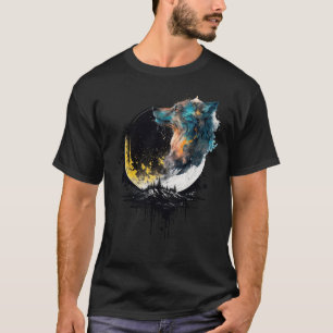 Vollmondwolf T-Shirt