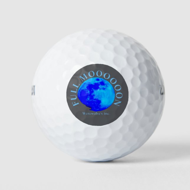 VOLLMOON GOLFBALL (Vorderseite)